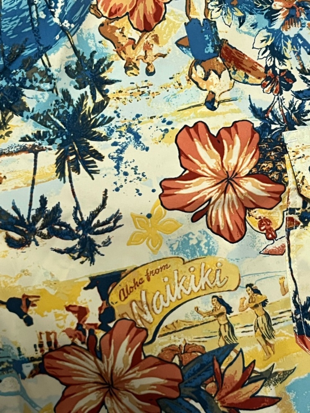 ๐ด Caribbean Joe Island Supply Co. Tropical Swim Trunks XXL Beach, Vacation - Picture 4 of 7